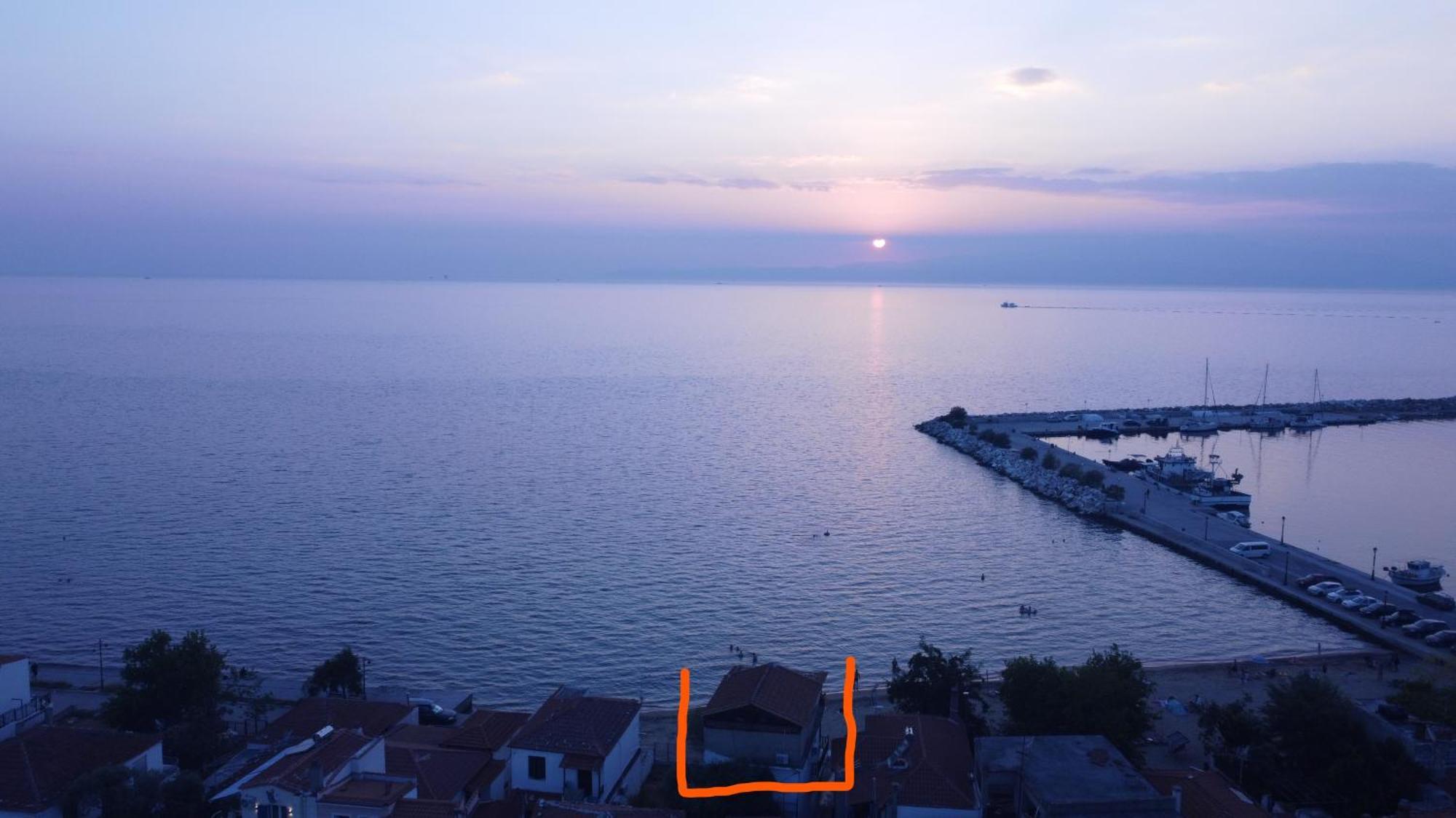 Beachfront Apartment Thassos Skala Kallirakhis Exterior photo