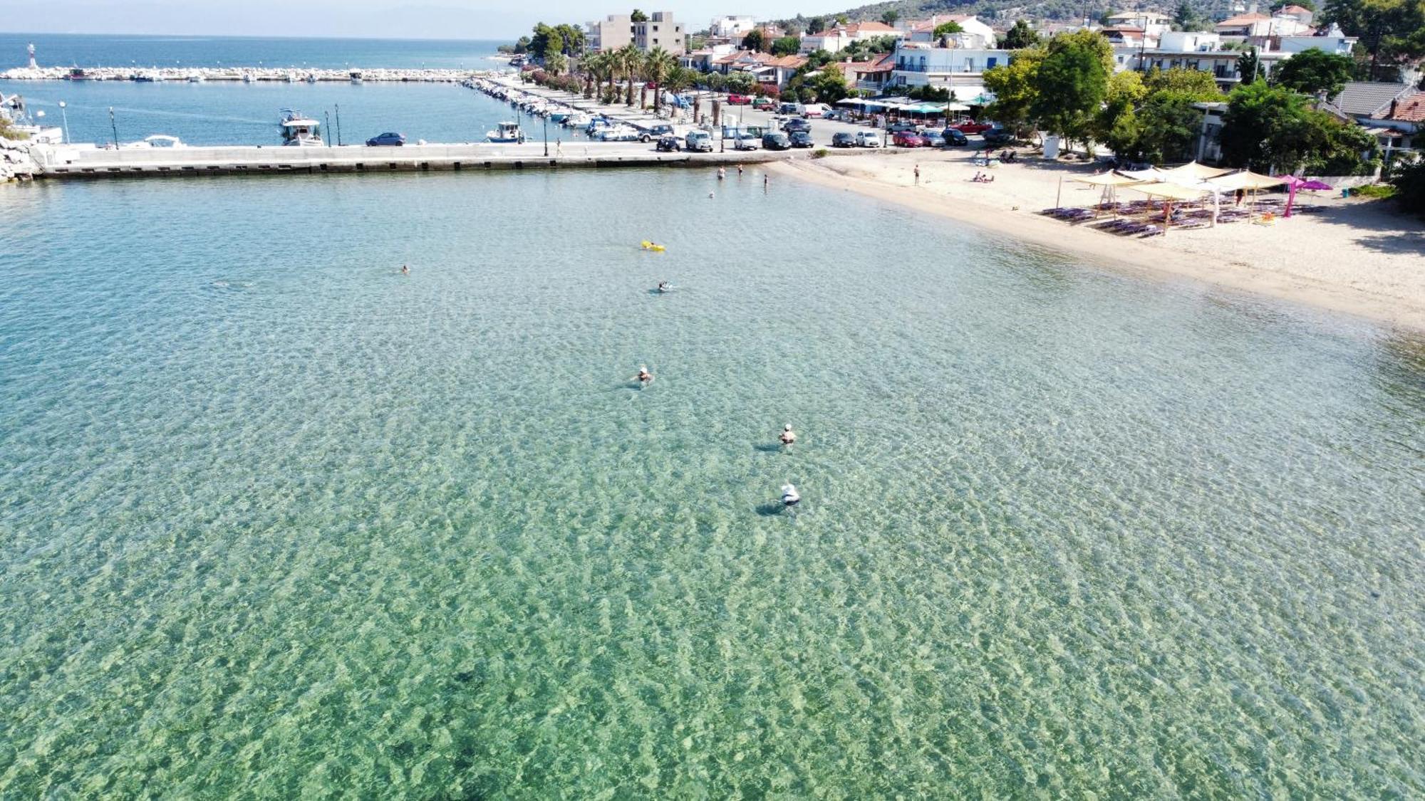 Beachfront Apartment Thassos Skala Kallirakhis Exterior photo