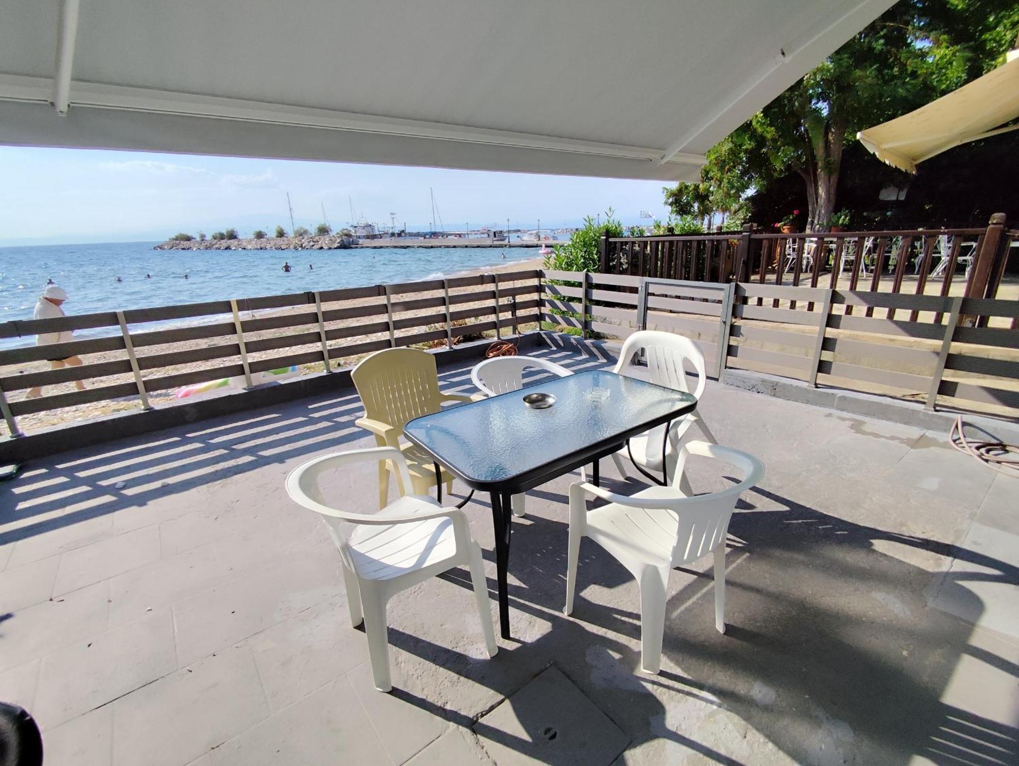 Beachfront Apartment Thassos Skala Kallirakhis Exterior photo