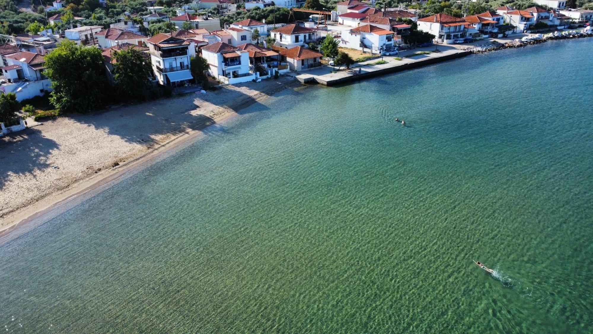 Beachfront Apartment Thassos Skala Kallirakhis Exterior photo