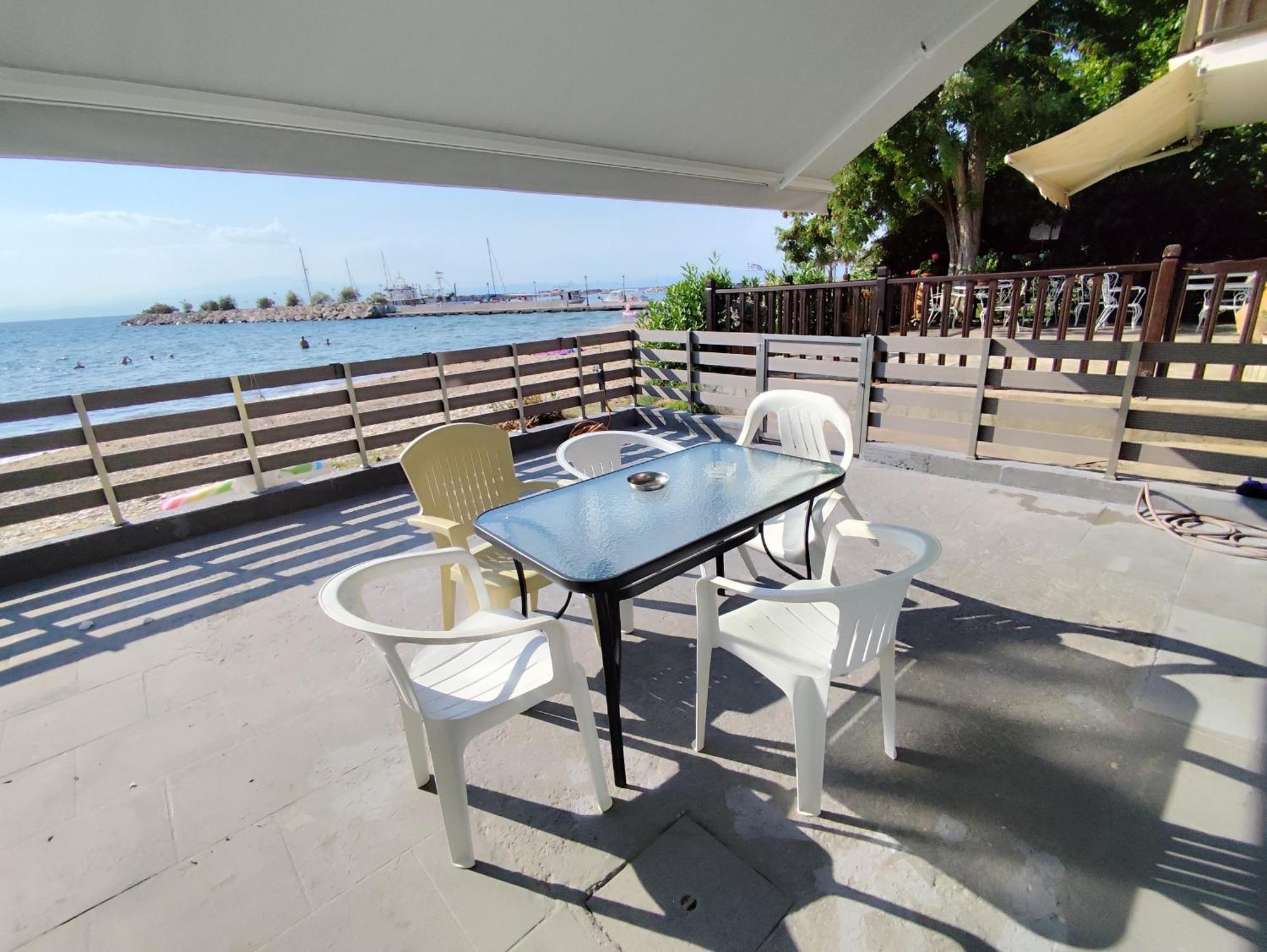 Beachfront Apartment Thassos Skala Kallirakhis Exterior photo